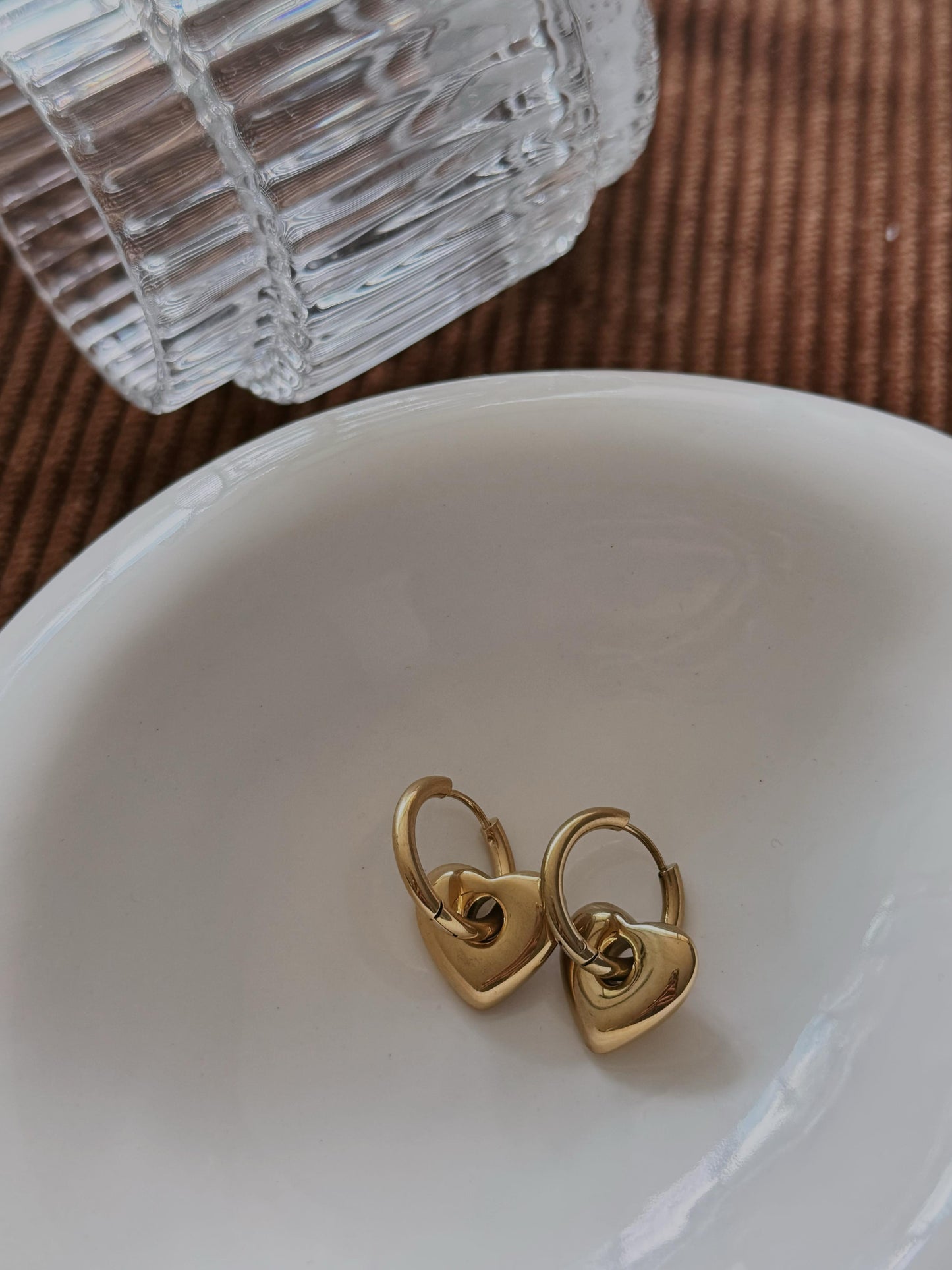 ARETE CORAZON CLASICO DORADO