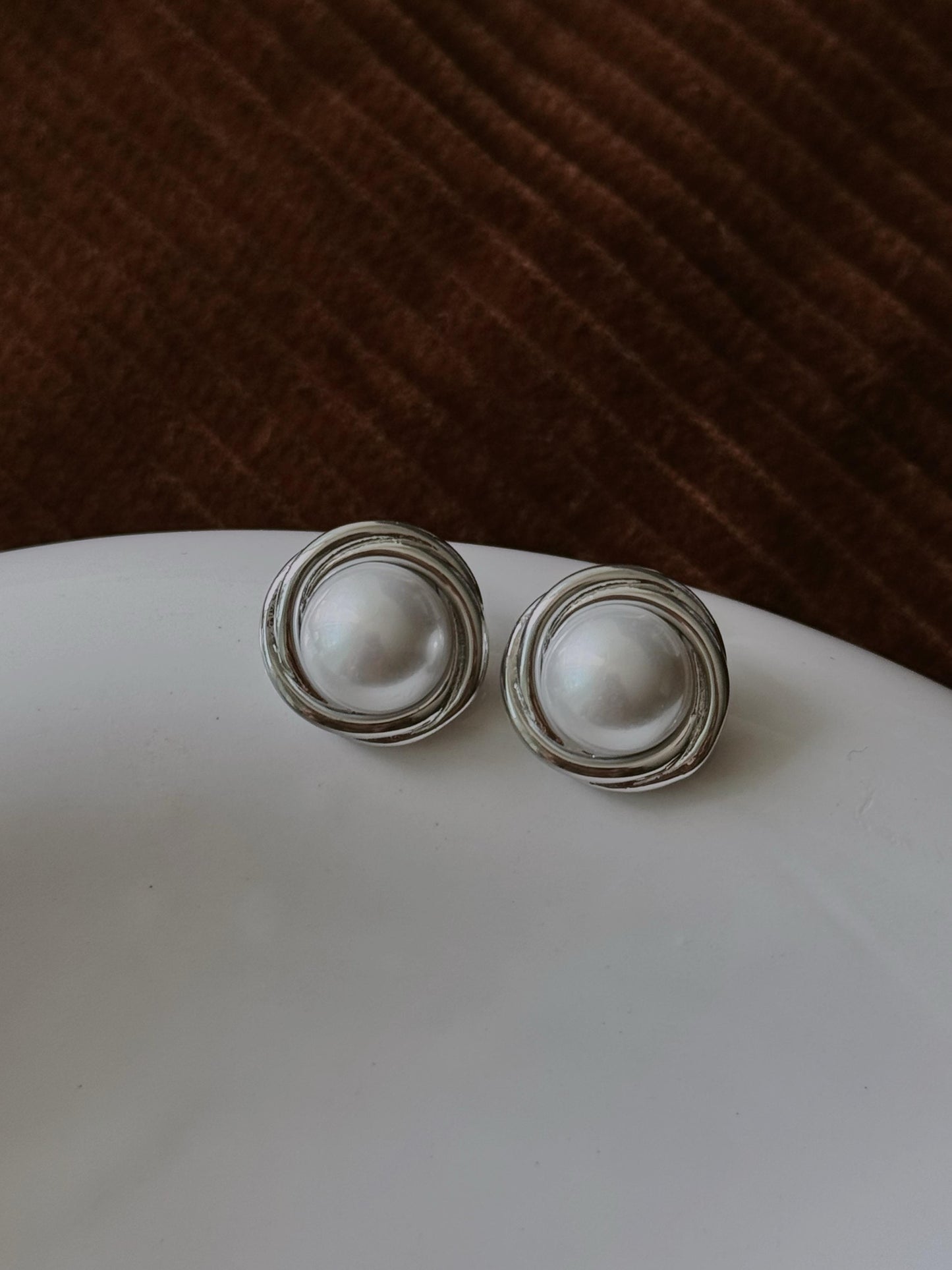 ARETE STUD PLATEADO