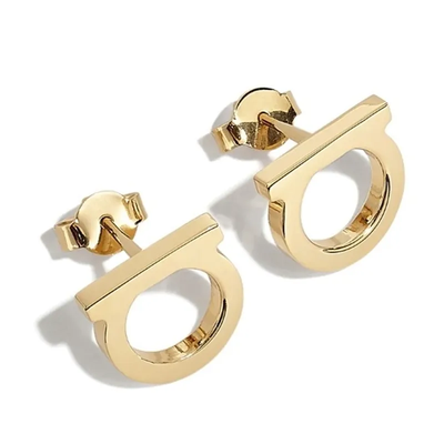 ARETE TIPO FERRAGAMO DORADO ACERO