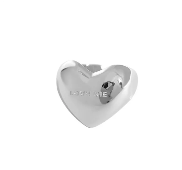 ANILLO LOVE ME CORAZON PLATA