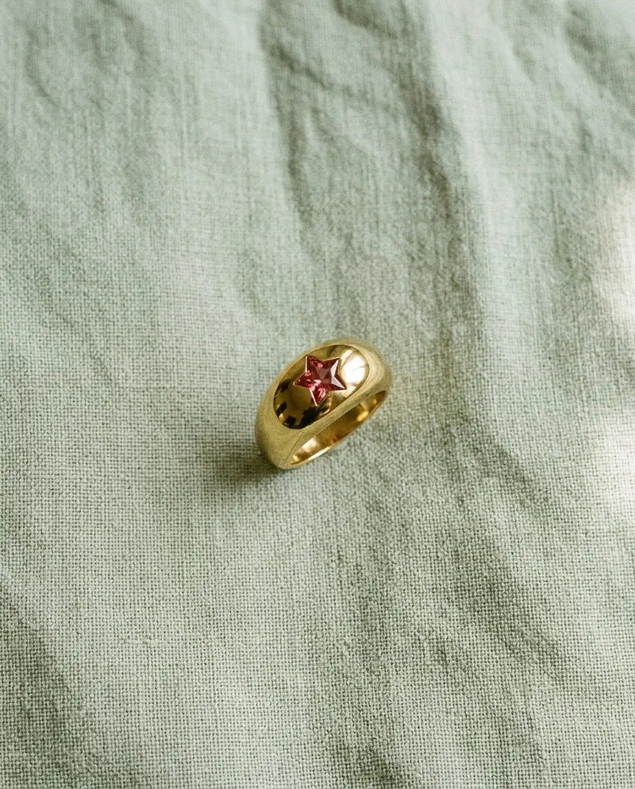 ANILLO RUNA DORADO