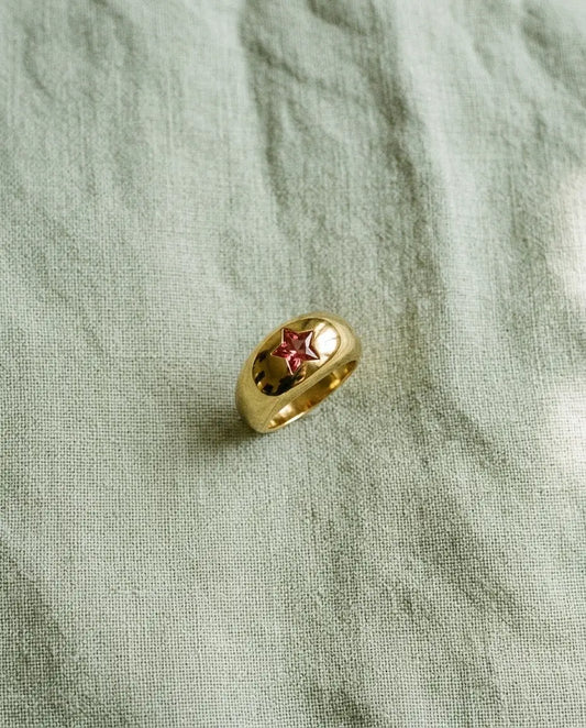 ANILLO RUNA DORADO