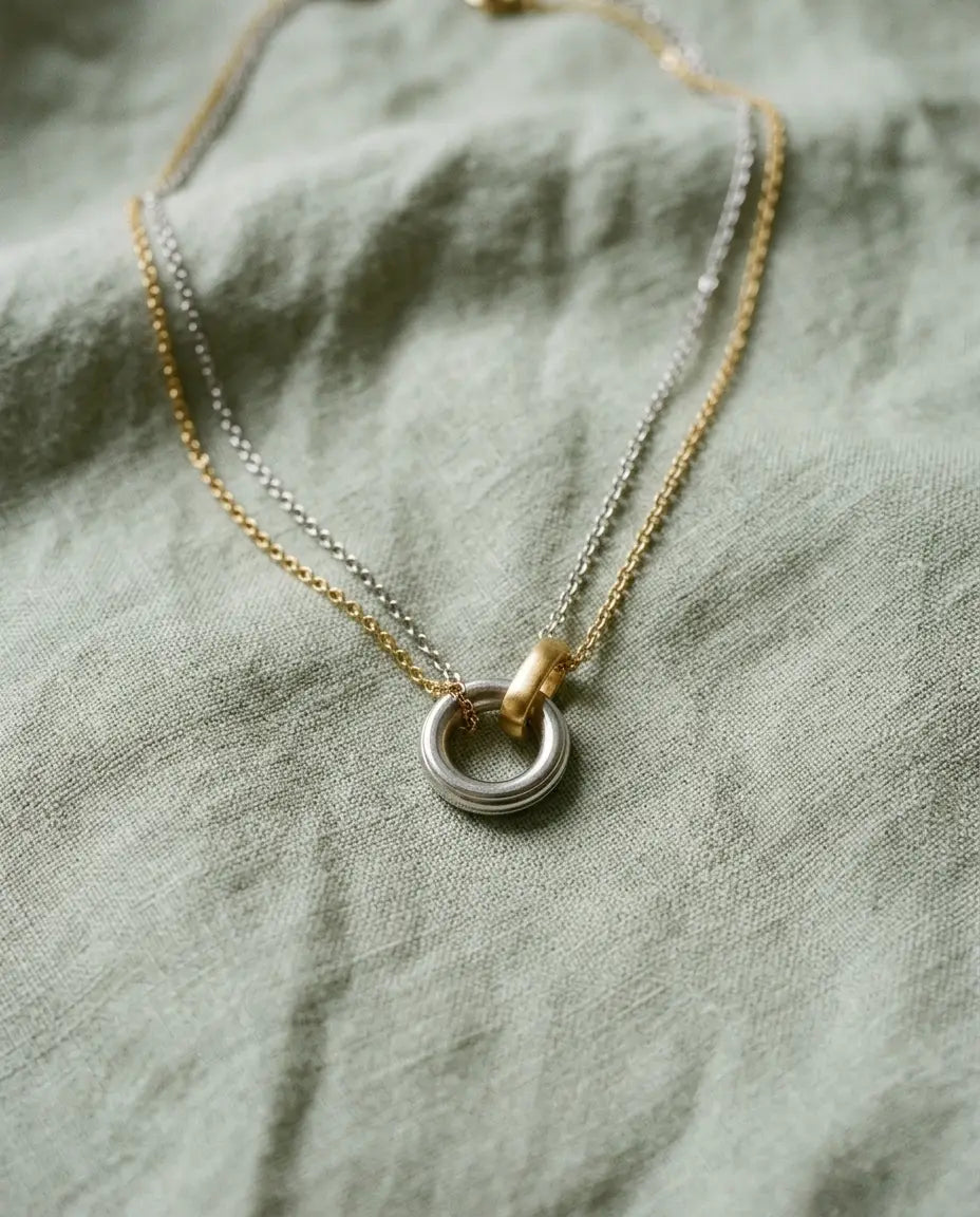 COLLAR EVANIA BICOLOR