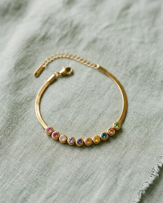 PULSERA MALVA