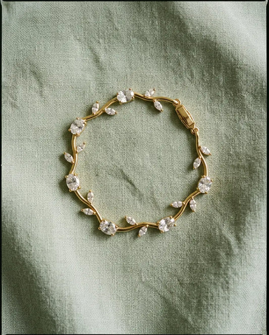 BRAZALETE ESPIGAS BLANCA