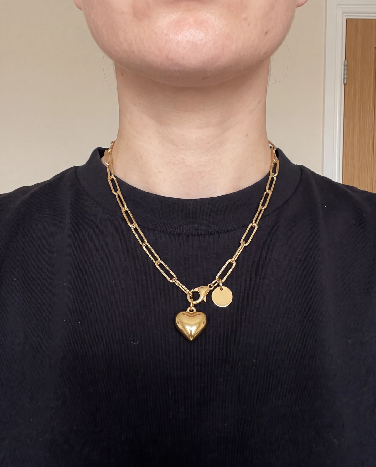 CADENA ESLABONES CORAZON