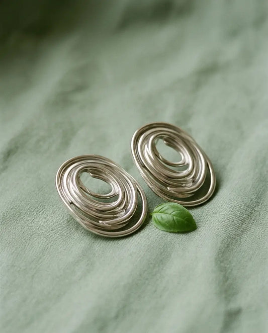 ARETES CAROLINA PLATEADO