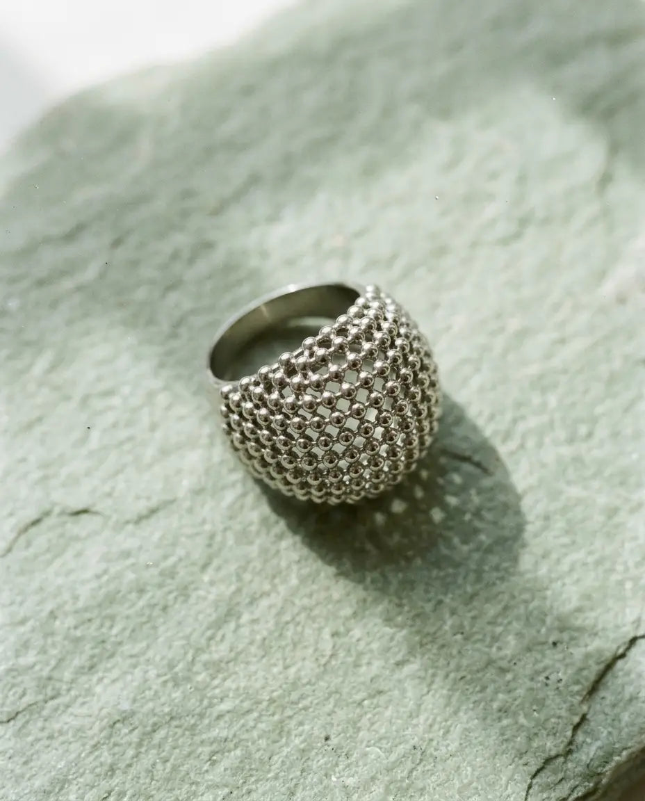 ANILLO ITALIA PLATEADO