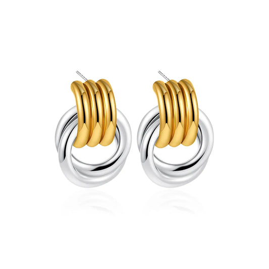 ARETE ARO BICOLOR