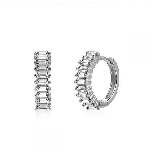 ARETES TALIA PLATEADOS